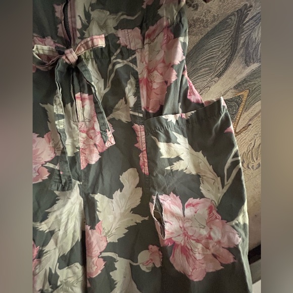 Rebecca Taylor La Vie Floral Jumpsuit SZ Medium Damage - Picture 9 of 11